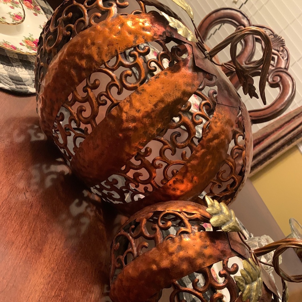 Metal Pumpkins